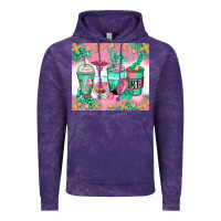 Cloud Purple respiratory therapist coffee cups Vintage Hoodie - Zillion Design Studio