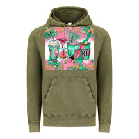 Vintage Olive respiratory therapist coffee cups Vintage Hoodie - Zillion Design Studio