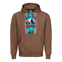 Chestnut just a girl who loves pandas Zipper Hoodie - LillyAllenDesigns