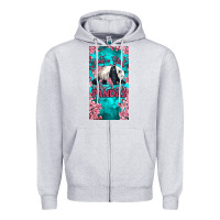 Heather Grey just a girl who loves pandas Zipper Hoodie - LillyAllenDesigns
