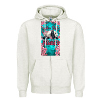 Oatmeal Heather just a girl who loves pandas Zipper Hoodie - LillyAllenDesigns