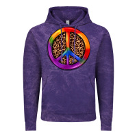 Cloud Purple peace sign pride Vintage Hoodie - JahusDesignShop