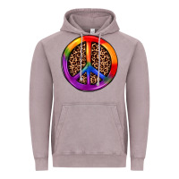 Vintage Zinc peace sign pride Vintage Hoodie - JahusDesignShop