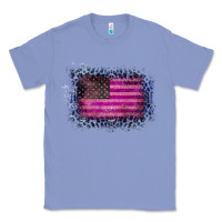 Colony Blue Old Leopard American Flag Classic Tee - Bettercallsaul