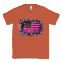 Copper Old Leopard American Flag Classic Tee - Bettercallsaul