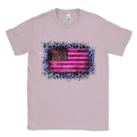 Lilac Old Leopard American Flag Classic Tee - Bettercallsaul
