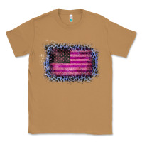Toasted Coconut Old Leopard American Flag Classic Tee - Bettercallsaul