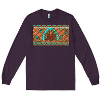Plum Thanksgiving Turkey Long Sleeve Tee - Artiststas
