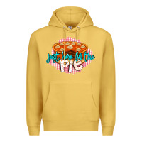 Antique Gold Just Here For The Pie Premium Hoodie - LillyAllenDesigns
