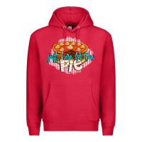 Cardinal Just Here For The Pie Premium Hoodie - LillyAllenDesigns