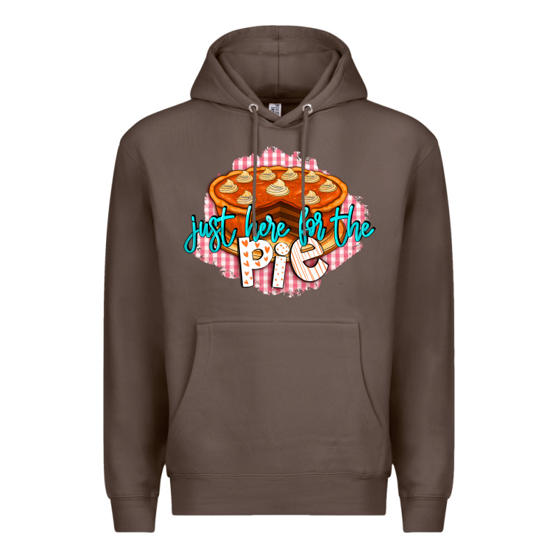 Just Here For The Pie Premium Hoodie by LillyAllenDesigns | Teevron
