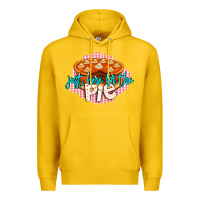 Lemon Just Here For The Pie Premium Hoodie - LillyAllenDesigns