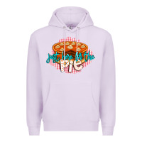 Lilac Just Here For The Pie Premium Hoodie - LillyAllenDesigns