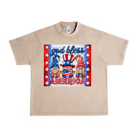 French Oak god bless America gnomes Urban Heavy Tee - HRA Design Shop