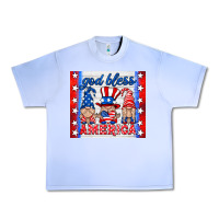 Grape Ice god bless America gnomes Urban Heavy Tee - HRA Design Shop