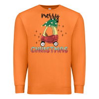 Carrot merry christmas kids car Premium Sweatshirt - MaliasSmallBusiness