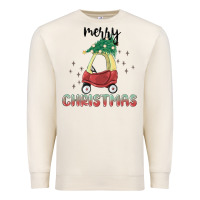 Sandshell merry christmas kids car Premium Sweatshirt - MaliasSmallBusiness