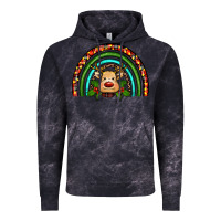 Cloud Black reindeer rainbow christmas Vintage Hoodie - RanaPortraitStore