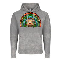 Cloud Rock reindeer rainbow christmas Vintage Hoodie - RanaPortraitStore