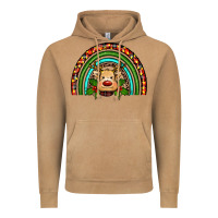 Reindeer Rainbow Christmas Vintage Hoodie | Teevron