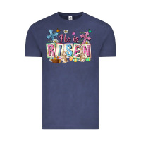 Vintage Denim he is risen easter with flowers Vintage Tee - Neo Western