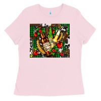 Bubblegum Pink beer set for Christmas Ladies Tee - AdoDesignShop
