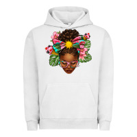 Afro Woman Summer Urban Hoodie | Teevron