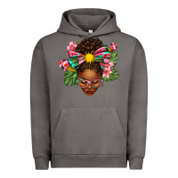 Pigment Tornado Afro Woman Summer Urban Hoodie - texasbilliewilder