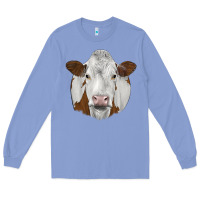 Colony Blue simmental Long Sleeve Tee - JahusDesignShop