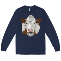Navy simmental Long Sleeve Tee - JahusDesignShop