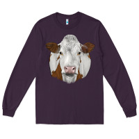 Plum simmental Long Sleeve Tee - JahusDesignShop
