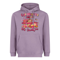 Lavender calorias de amor no cuentan mexican valentines day Heavyweight Hoodie - MaliasSmallBusiness