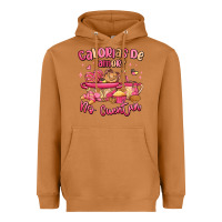 Meerkat calorias de amor no cuentan mexican valentines day Heavyweight Hoodie - MaliasSmallBusiness