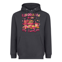 Smoke calorias de amor no cuentan mexican valentines day Heavyweight Hoodie - MaliasSmallBusiness