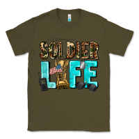 Army Green soldier  life Classic Tee - AdoDesignShop