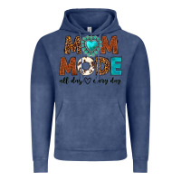 Vintage Denim mom mode all day every day Vintage Hoodie - texasbilliewilder