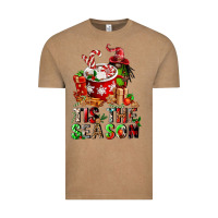Vintage Coffee tis the season Vintage Tee - FaDigitalArtStudio