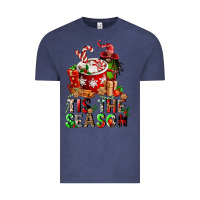 Vintage Denim tis the season Vintage Tee - FaDigitalArtStudio