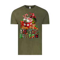 Vintage Olive tis the season Vintage Tee - FaDigitalArtStudio