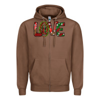 Chestnut our lady of guadalupe christmas love Zipper Hoodie - Jasminsmagicworld
