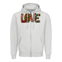 Our Lady Of Guadalupe Christmas Love Zipper Hoodie | Teevron