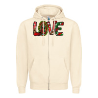 Sandshell our lady of guadalupe christmas love Zipper Hoodie - Jasminsmagicworld