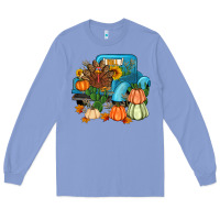 Colony Blue Thanksgiving turkey truck Long Sleeve Tee - Artiststas