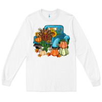 White Thanksgiving turkey truck Long Sleeve Tee - Artiststas