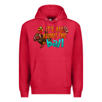 Cardinal It's All About The Ball Premium Hoodie - LillyAllenDesigns