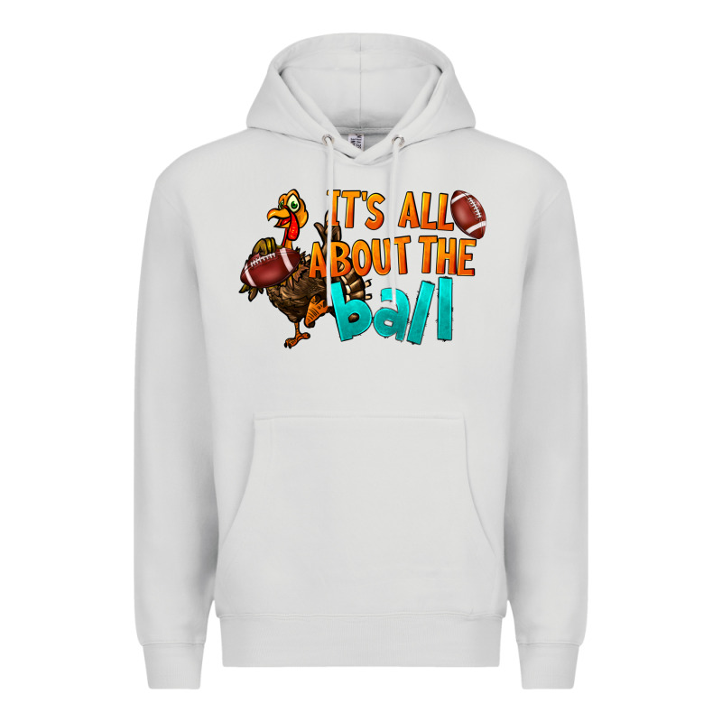 It's All About The Ball Premium Hoodie by LillyAllenDesigns | Teevron