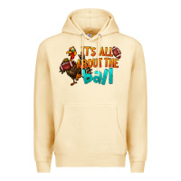 Pina Colada It's All About The Ball Premium Hoodie - LillyAllenDesigns