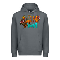 Rock It's All About The Ball Premium Hoodie - LillyAllenDesigns