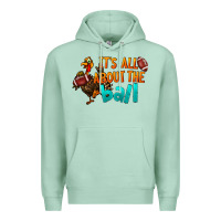 Seafoam It's All About The Ball Premium Hoodie - LillyAllenDesigns