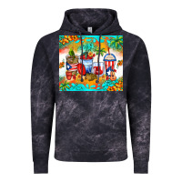 Cloud Black puerto rico coffee cups Vintage Hoodie - Zillion Design Studio